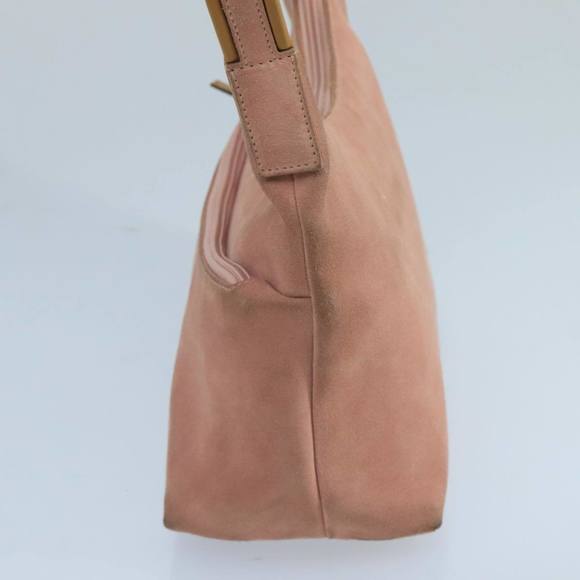GUCCI Hand Bag Suede Pink Gold 001 3386 1705 Auth 103940 - Picture 4 of 16